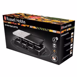 Russell Hobbs Multi Raclette 3 in 1 raclette grill 8 person(s) 1400 W Black - Additional view 5