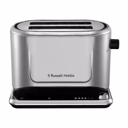 Russell Hobbs 26210-56, 2 slice(s), Satin steel, Level, Touch, LED, 192 mm, 215 mm