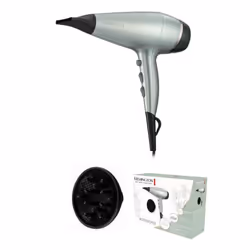 Remington AC5860, 65 °C, Black, Silver, Hanging loop, 3 m, 2300 W, 288 mm