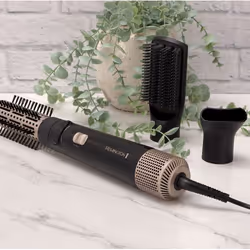 Remington AS7580 Hot air brush Black, Gold 1000 W