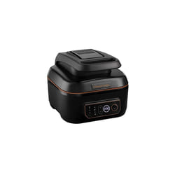 Digital Air Fryer and Multicooker - 7 Cooking Functions Including Airfryer, Slow Cooker, Grill, Roast and Bake, 5.5 Litre Capacity, Black