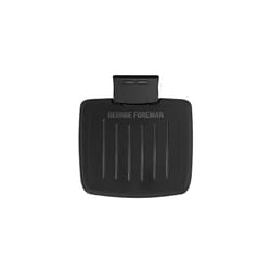 George Foreman Immersa Medium Electric Grill [Removable Control Panel allows grill machine to be fully washable, Energy saving, BBQ] Black 28310