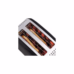 26550 Stainless Steel 2 Slice Toaster - Long Slots with 6 Browning Settings and High Lift Feature, Black - Additional view 5