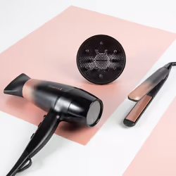 Remington Rose Shimmer hair dryer 2200 W Black, Rose