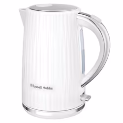Russell Hobbs 27360-70, 1.7 L, White, Stainless steel, White, Button, 156 mm, 225 mm