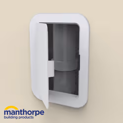 Access Panel Inspection Hatch White 100mm x 150mm Fuse Boxes, Switches, Controls, Stop Cocks, Valves