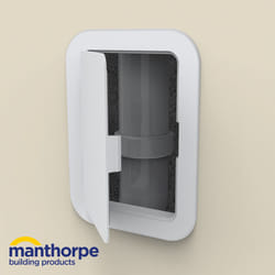 Access Panel Inspection Hatch White 100mm x 150mm Fuse Boxes, Switches, Controls, Stop Cocks, Valves