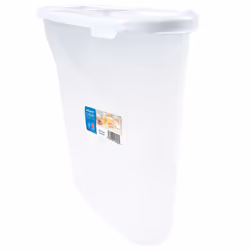 5l White Cereal Dispenser Storage - Food Wham Containers Kitchen Plastic Lunch -  cereal food storage wham dispenser white 5l ...