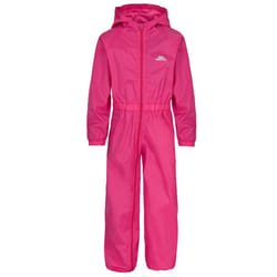 Trespass Kids Rainsuit Waterproof Button - 2-3 Years, Gerbera