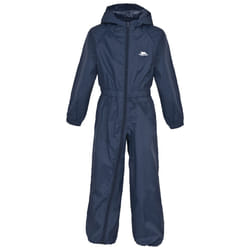 Trespass Babies Rainsuit Waterproof Button - 12/18, Navy Blue