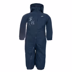Trespass Babies Rainsuit Waterproof Dripdrop - 12/18, Navy Blue