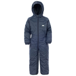 Trespass Kids Rainsuit Waterproof Dripdrop - 3-4 Years, Navy Blue