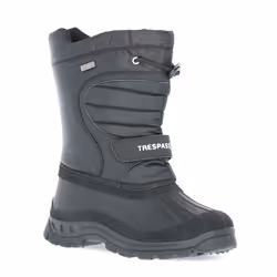 Trespass Kids Waterproof Snow Boots Dodo - 10, Black