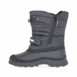 Trespass Kids Waterproof Snow Boots Dodo - 12, Black