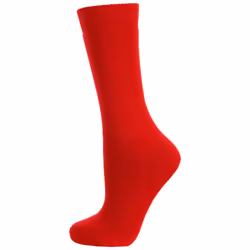 Trespass Tubular Kids Ski Tube Socks - 2-3 Years, Red