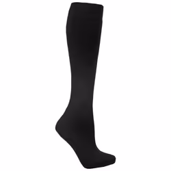 Trespass Tubular Adults Luxury Ski Tube Socks - 4/11, Black