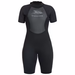 Trespass Womens Wetsuit 3mm Short Length Scubadive - 6, Black