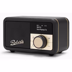 Roberts Radio Revival Petite 2 Portable Digital Black