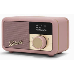 Roberts Radio Revival Petite 2 Portable Digital Pink