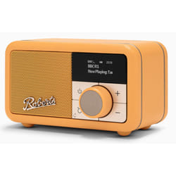 Roberts Radio Revival Petite 2 Portable Digital Yellow