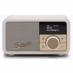 Roberts Radio Revival Petite 2 Portable Digital Cream