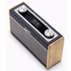 Roberts Radio Rambler Uno Portable Digital Bamboo, Navy - Additional view 4
