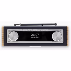 Roberts Radio Rambler Uno Portable Digital Bamboo, Navy - Additional view 5
