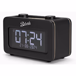 Roberts Radio Revival Rest Digital alarm clock Black