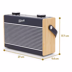 Roberts Radio Rambler Classic Portable Analog & digital Blue, Navy