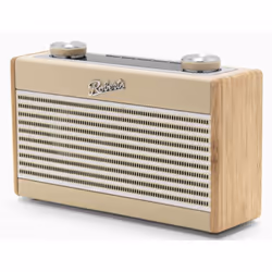 Roberts Radio Rambler Uno Portable Digital Bamboo, Cream