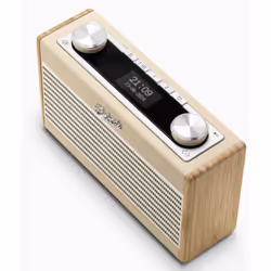 Roberts Radio Rambler Uno Portable Digital Bamboo, Cream - Additional view 4