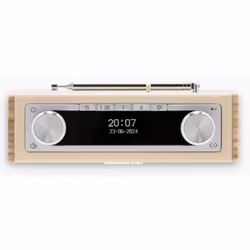 Roberts Radio Rambler Uno Portable Digital Bamboo, Cream - Additional view 5