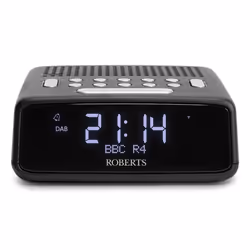 Roberts Radio Ortus DAB, Clock, Analog & digital, DAB, DAB+, FM, LED, Black, Buttons