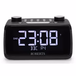Roberts Radio Ortus 4, Clock, Analog & digital, DAB, DAB+, FM, LCD, Black, Rotary