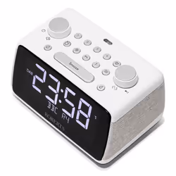 Roberts Radio Ortus 4 Clock Analog & digital White