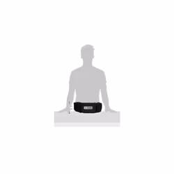 BPT170 - 011 - 000 Force 8 Belt Bag for mask and filter, Black, One Size