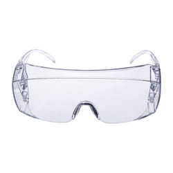 ASD028-261-300 M9300 Clear Polycarbonate Lens over Spectacles