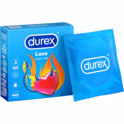 12 x Durex Love Condoms ( 4 x Pack 3 ) | Sealed Box | Regular Easy On