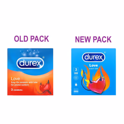 12 x Durex Love Condoms ( 4 x Pack 3 ) | Sealed Box | Regular Easy On