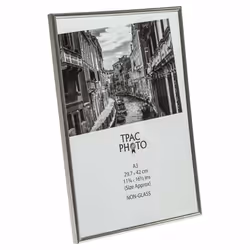 The Photo Album Company A3MARSIL 30 x 42 cm A3 Photo Frame - Silver