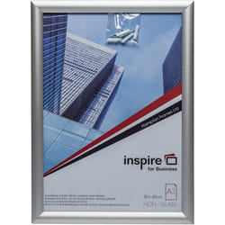 Hampton Frames SNAP Poster Certificate Photo Display Snap Frame Silver A3 (30x42cm) SNAPA3S