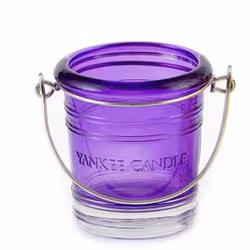 Yankee Candle Bucket Purple Votive Holder