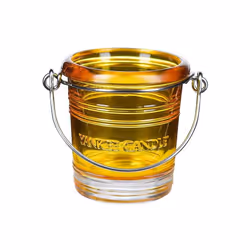 Yankee Candle Bucket Yellow Votive Holder