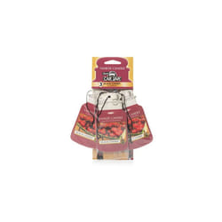 Yankee Candle 1137658E Car Freshener, Car Jar Bonus 3 Pack, Black Cherry