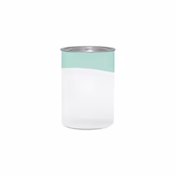 Yankee Candle Serene Sandblast Aqua Wax Melt Burner, White/Green, 11.7x10.8x15.4 cm