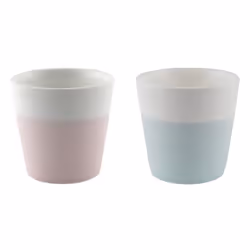 Yankee Candle Set 2 Pastel Votive Holders Blue and Pink