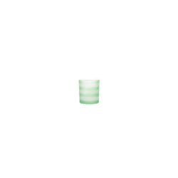 Yankee Candle Coastal Stripe Votive Green Holder