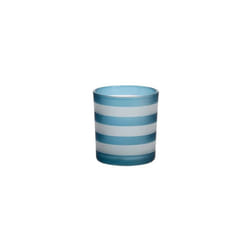 Yankee Candle Coastal Stripe Votive Dark Blue Holder