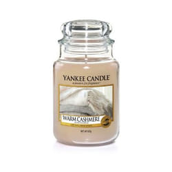 Yankee Candle Warm Cashmere wax candle Round Cashmere wood Beige 1 pc(s)