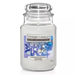 Yankee Candle Sparkling Holiday Large Glass Jar Scented Fragrance 538g